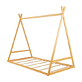 Kids Tent Montessori Toddler Floor Bed Wooden Bedframe V63-843061