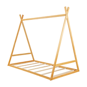 Kids Tent Montessori Toddler Floor Bed Wooden Bedframe V63-843061