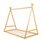 Kids Tent Montessori Toddler Floor Bed Wooden Bedframe V63-843061