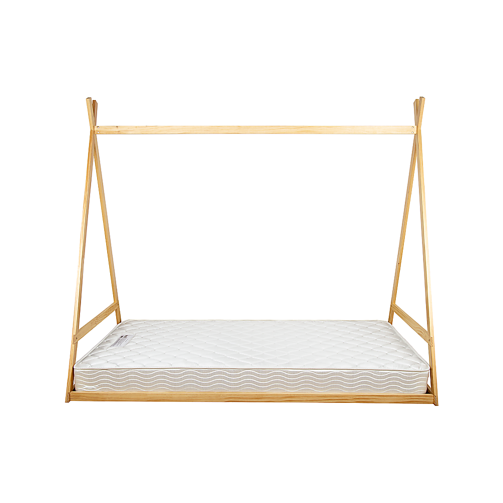 Kids Tent Montessori Toddler Floor Bed Wooden Bedframe V63-843061