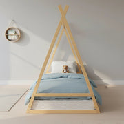 Kids Tent Montessori Toddler Floor Bed Wooden Bedframe V63-843061