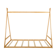 Kids Tent Montessori Toddler Floor Bed Wooden Bedframe V63-843061