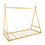 Kids Tent Montessori Toddler Floor Bed Wooden Bedframe V63-843061