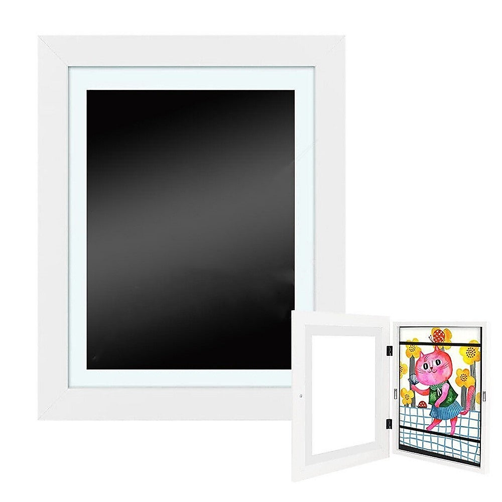 Kids Art Wood Frame Children Art Projects Display Hold 150 Pictures V63-843161