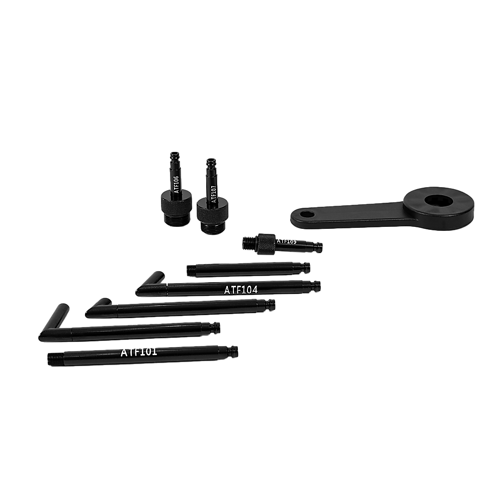 3L Transmission Oil Filling System Fluid Pump Manual Tool With 8pc ATF Adaptors V63-844271