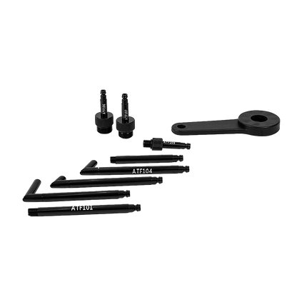 3L Transmission Oil Filling System Fluid Pump Manual Tool With 8pc ATF Adaptors V63-844271