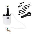 3L Transmission Oil Filling System Fluid Pump Manual Tool With 8pc ATF Adaptors V63-844271