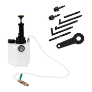 3L Transmission Oil Filling System Fluid Pump Manual Tool With 8pc ATF Adaptors V63-844271