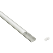 10 x 1M U-Style Aluminium LED Strip Light Channels for Cabinet Lighting V63-844311