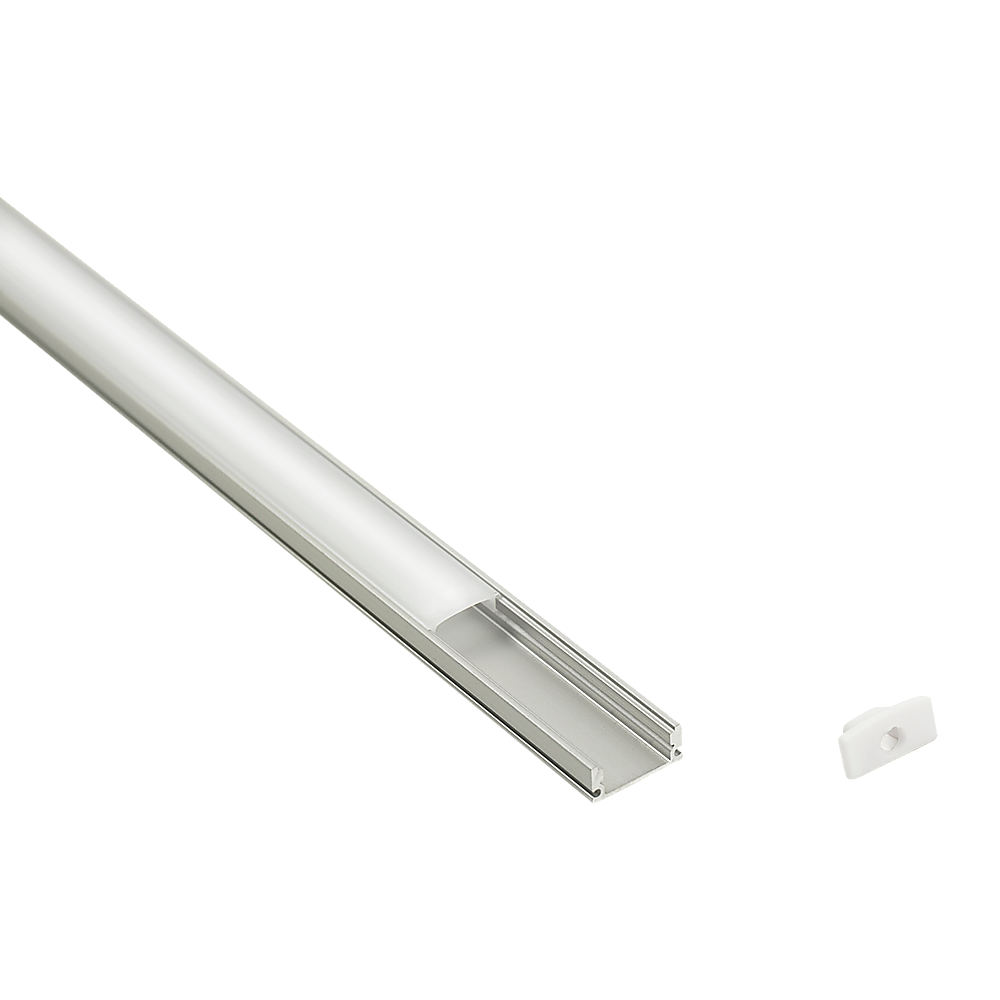 10 x 1M U-Style Aluminium LED Strip Light Channels for Cabinet Lighting V63-844311