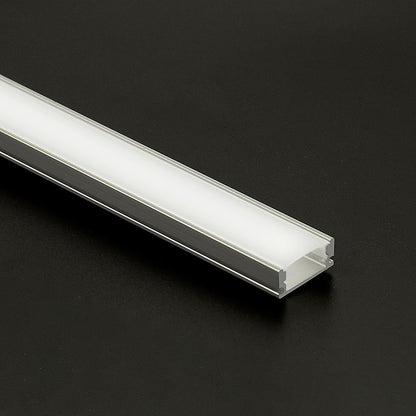 10 x 1M U-Style Aluminium LED Strip Light Channels for Cabinet Lighting V63-844311