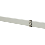 10 x 1M U-Style Aluminium LED Strip Light Channels for Cabinet Lighting V63-844311
