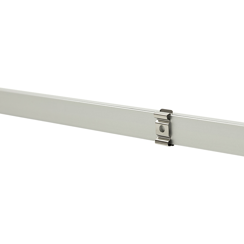10 x 1M U-Style Aluminium LED Strip Light Channels for Cabinet Lighting V63-844311