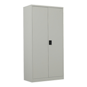 Two-Door Metal Cabinet Shelf Storage for Home Office Gym V63-844331