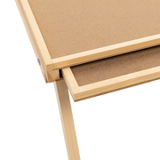 1500 Piece Wooden Jigsaw Puzzle Table - 67x87cm Puzzle Board with Folding Legs V63-844471