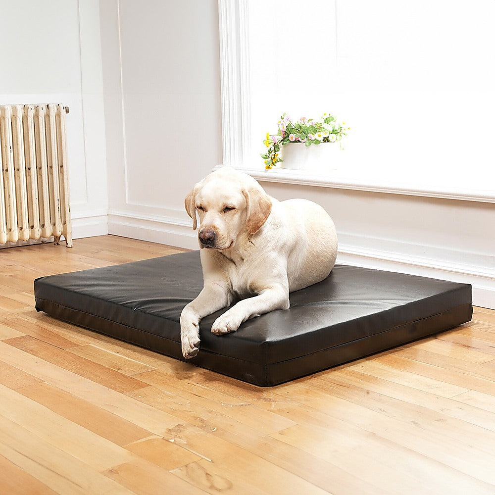 XL Dog Bed Chew Resistant Heavy Duty Kennel Run Tough Robust Durable V63-844501