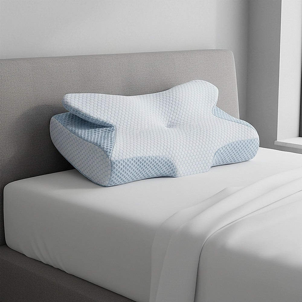 Soft Cervical Pillow for Neck Pain Relief Memory Foam Ergonomic V63-844511