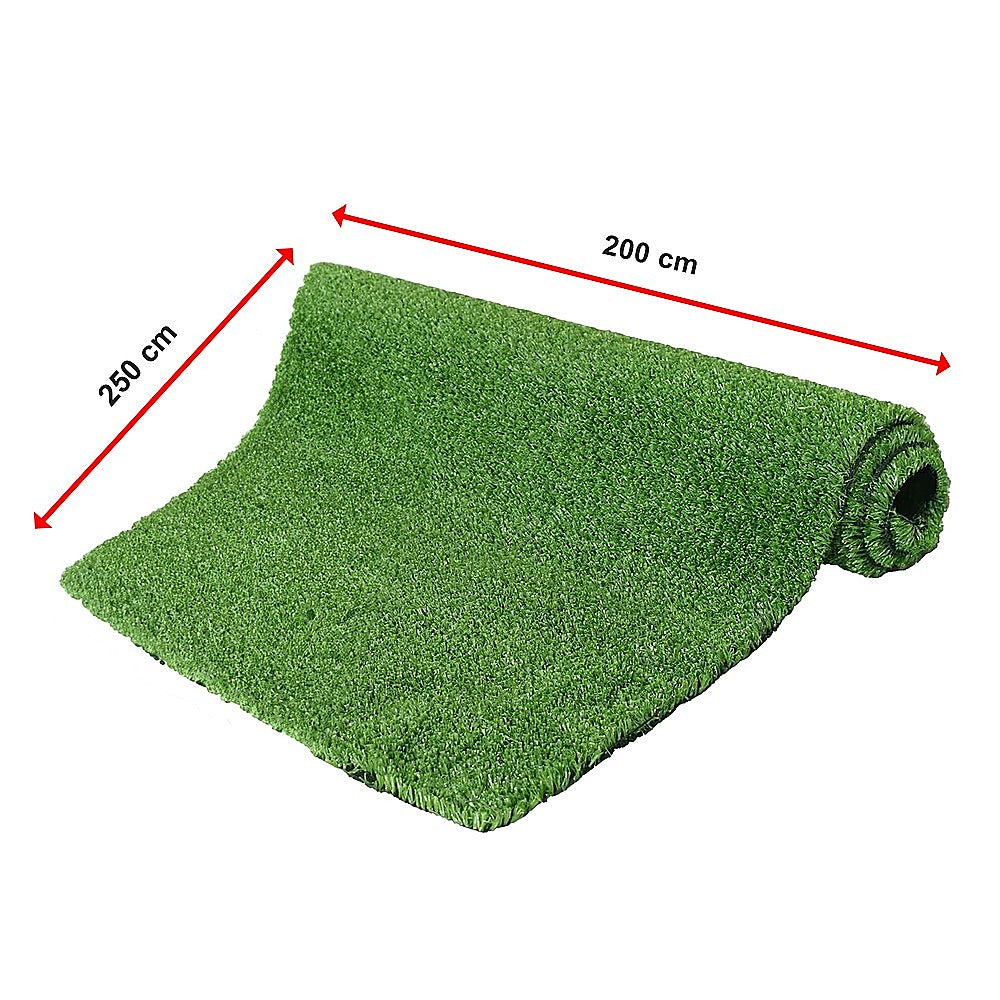 200cm x 250cm Lawn Turf Artificial Grass Mat Carpet Fake Synthetic Garden Landscape V63-844521