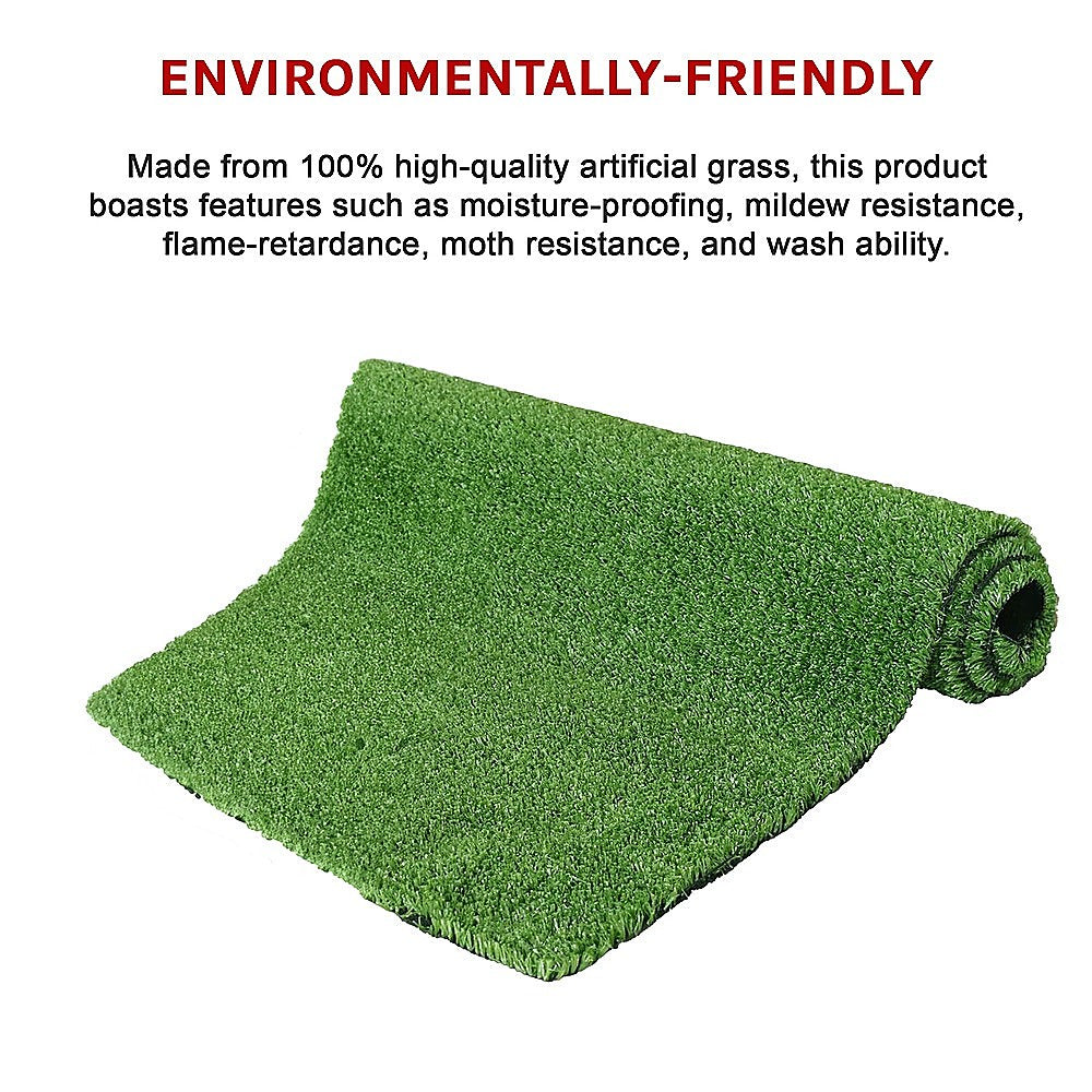 200cm x 250cm Lawn Turf Artificial Grass Mat Carpet Fake Synthetic Garden Landscape V63-844521