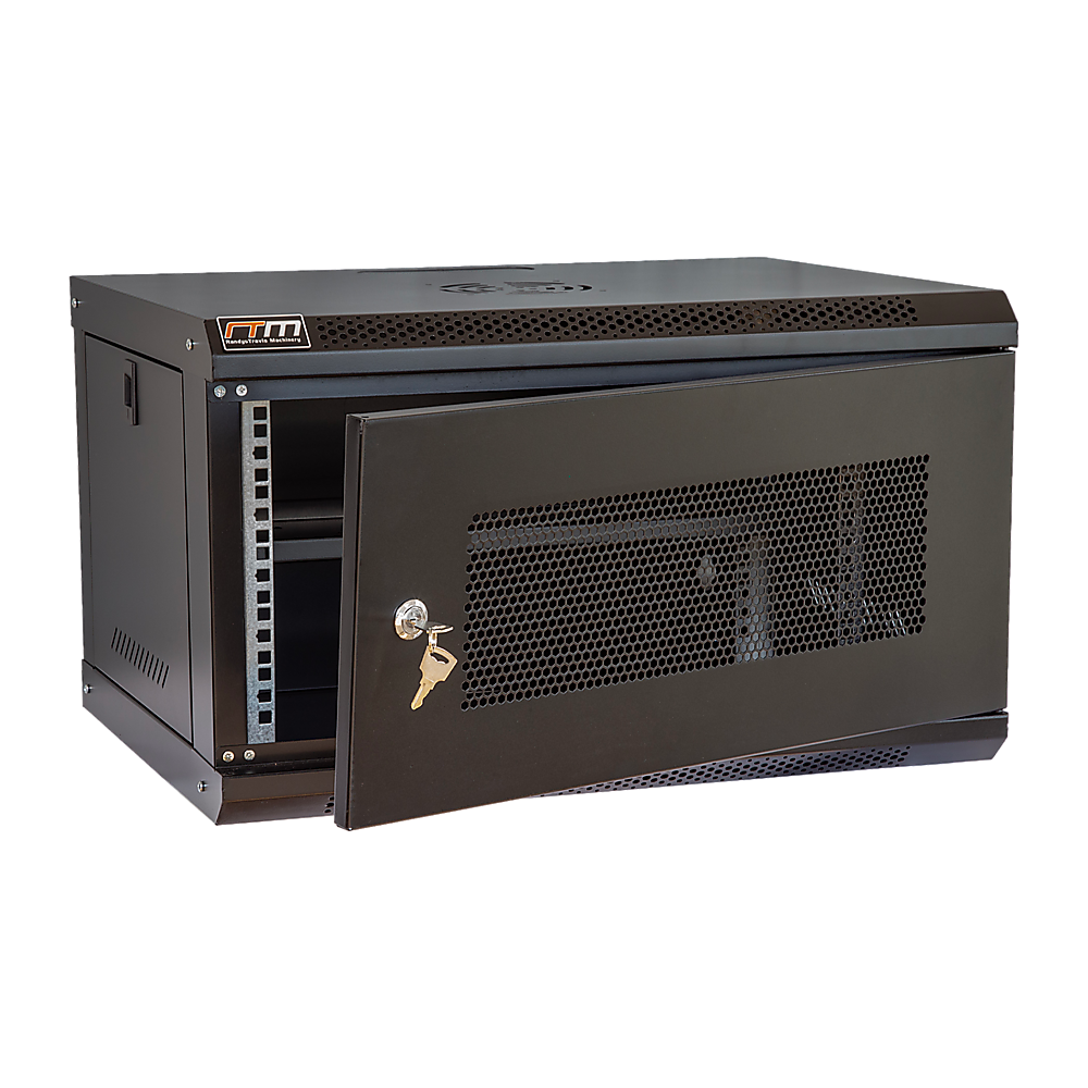 19" 6U Wall Mount Network DVR NVR Data Cabinet Enclosure V63-844561
