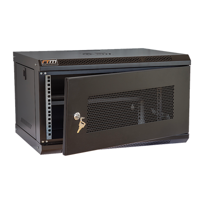 19" 6U Wall Mount Network DVR NVR Data Cabinet Enclosure V63-844561
