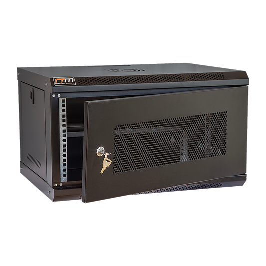19" 6U Wall Mount Network DVR NVR Data Cabinet Enclosure V63-844561
