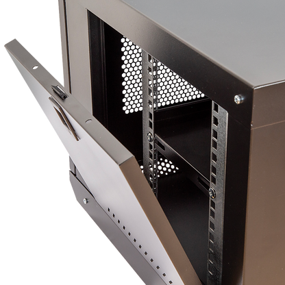 19" 6U Wall Mount Network DVR NVR Data Cabinet Enclosure V63-844561