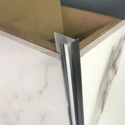 10 x Tile Trim Heavy Duty Round Edge Aluminium 10mm V63-844581