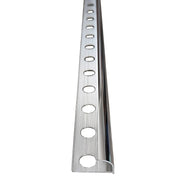 10 x Tile Trim Heavy Duty Round Edge Aluminium 10mm V63-844581