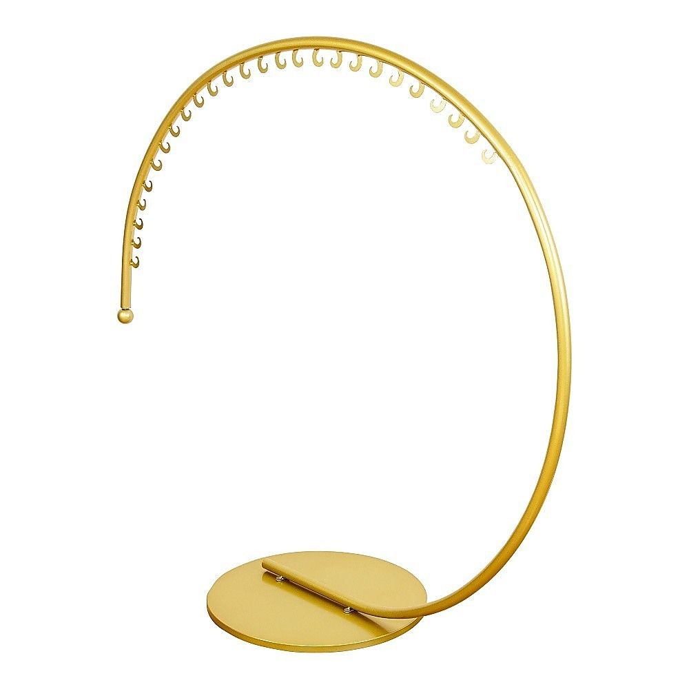 Commercial Clothing Floor-Standing Hanger High Capacity Curved Clothes Bar Storage Rack 160cm V63-844621