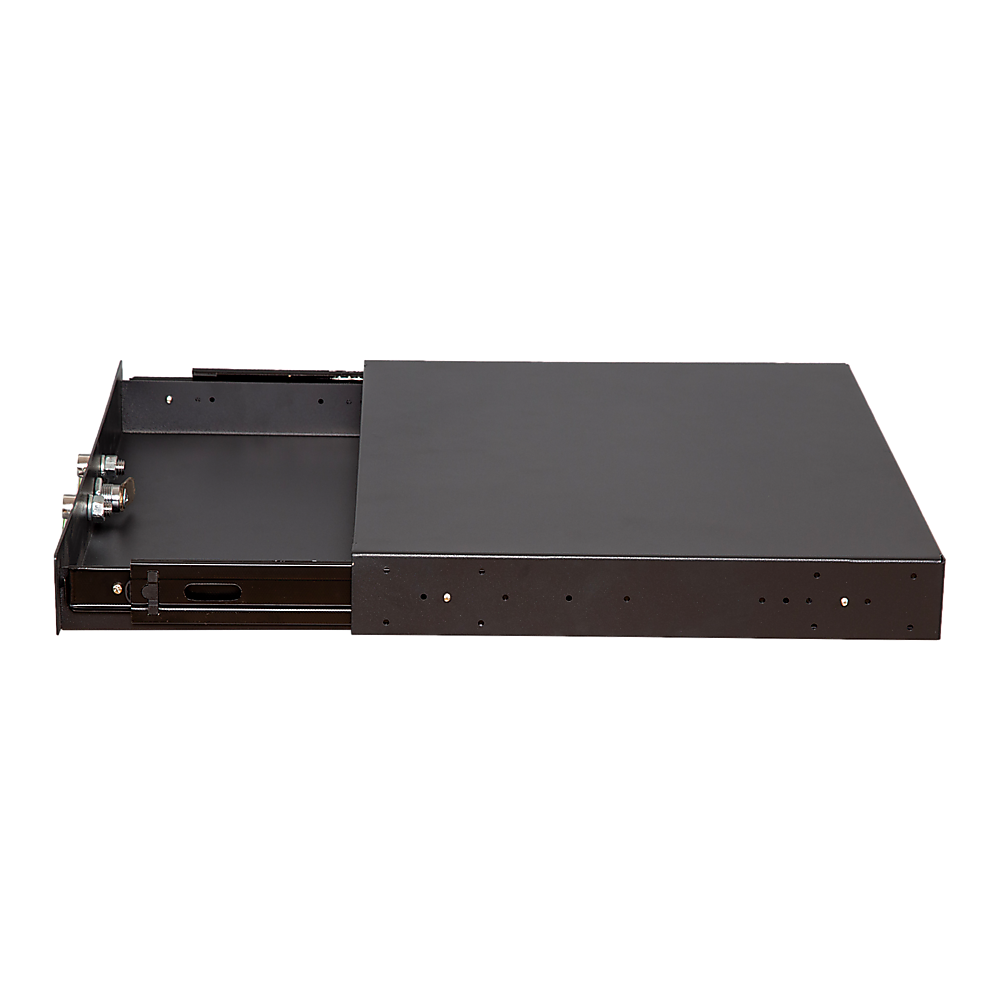 1U Locking Rack Mount Drawer Secure Steel Storage for 19" Network Server V63-844661