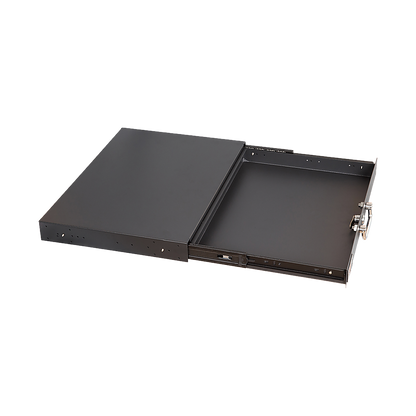 1U Locking Rack Mount Drawer Secure Steel Storage for 19" Network Server V63-844661