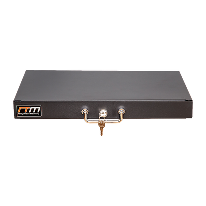 1U Locking Rack Mount Drawer Secure Steel Storage for 19" Network Server V63-844661