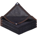 15m x 2m Fence Windscreen Privacy Screen Shade Cover Black Fabric Mesh Garden V63-844671