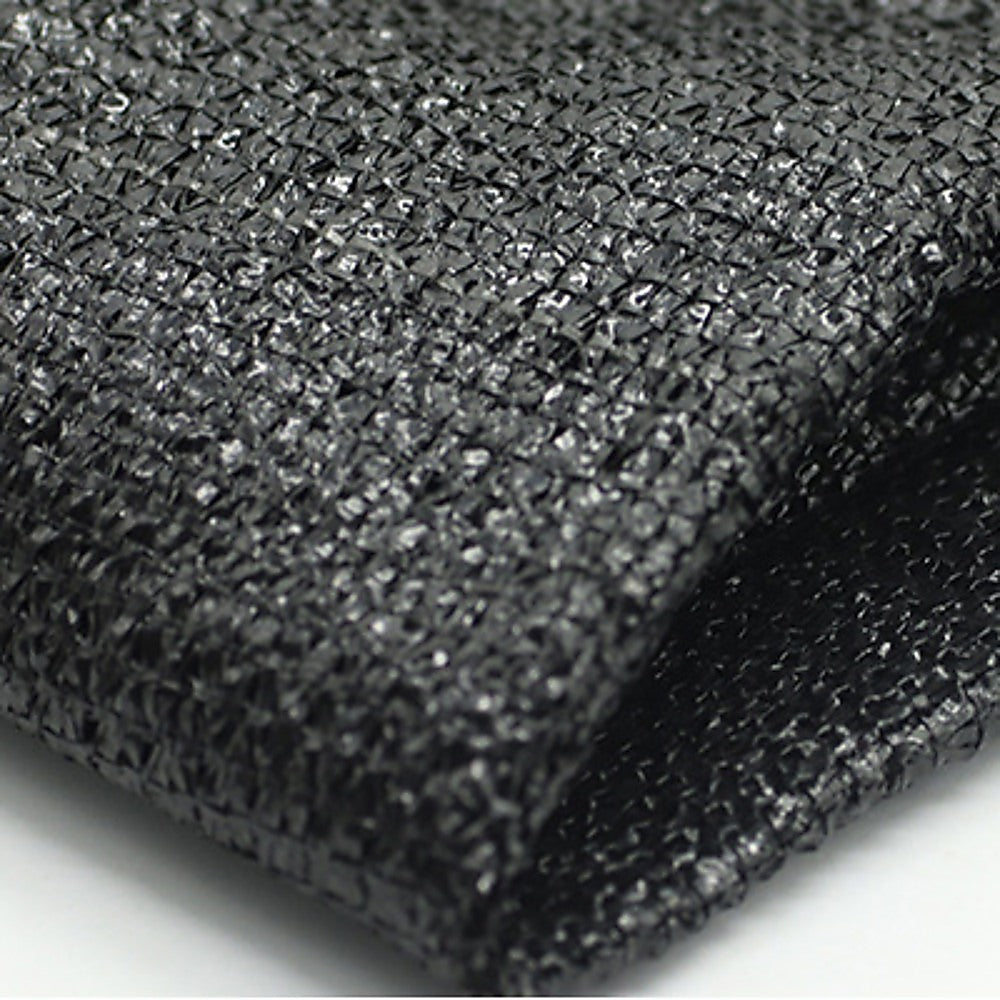 15m x 2m Fence Windscreen Privacy Screen Shade Cover Black Fabric Mesh Garden V63-844671
