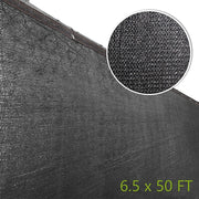 15m x 2m Fence Windscreen Privacy Screen Shade Cover Black Fabric Mesh Garden V63-844671