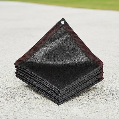 15m x 2m Fence Windscreen Privacy Screen Shade Cover Black Fabric Mesh Garden V63-844671