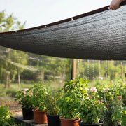 15m x 2m Fence Windscreen Privacy Screen Shade Cover Black Fabric Mesh Garden V63-844671
