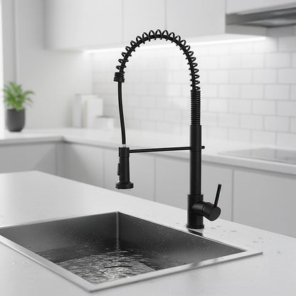 Basin Mixer Pull-Out Kitchen Tap Faucet Laundry Sink V63-845911
