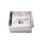 510x450mm Handmade Stainless Steel Undermount / Topmount Kitchen Laundry Sink with Waste V63-846381