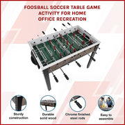 Foosball Soccer Table Game Activity for Home Office Recreation V63-847641