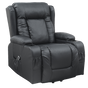 Lift Heated Leather Recliner Electric Massage Chair with USB port V63-847651