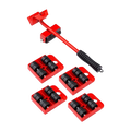 4 X All-purpose Dolly Plastic Heavy Duty Furniture Mover Slider Set V63-847671