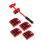 4 X All-purpose Dolly Plastic Heavy Duty Furniture Mover Slider Set V63-847671