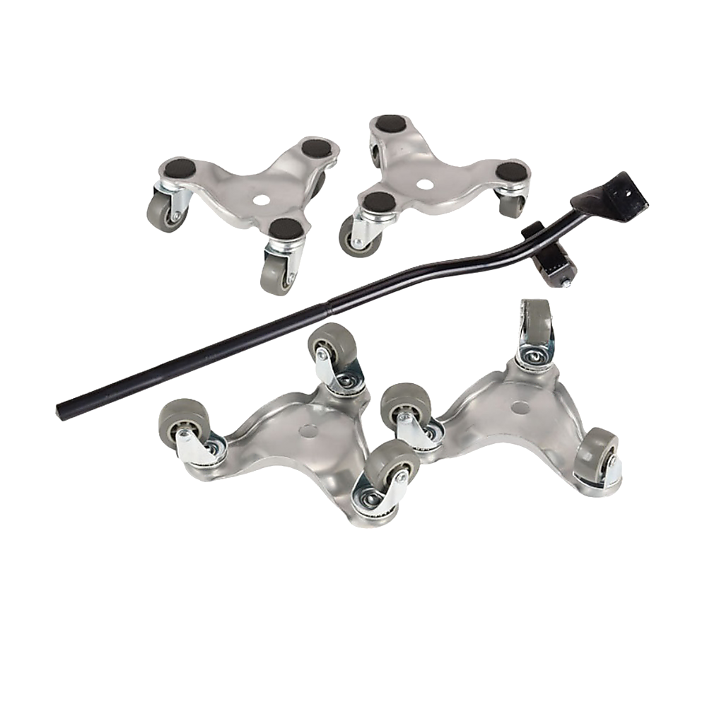 4 X All-purpose Dolly Metal Heavy Duty Furniture Mover Slider Set V63-847681