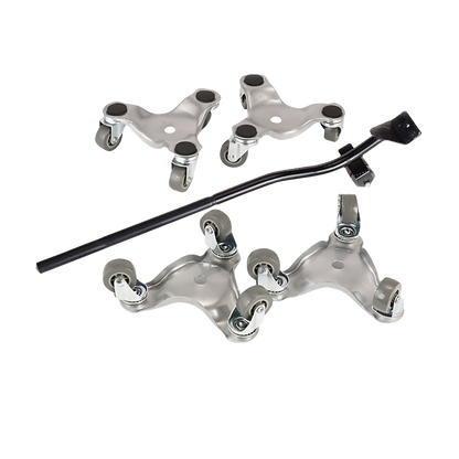 4 X All-purpose Dolly Metal Heavy Duty Furniture Mover Slider Set V63-847681