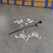 4 X All-purpose Dolly Metal Heavy Duty Furniture Mover Slider Set V63-847681