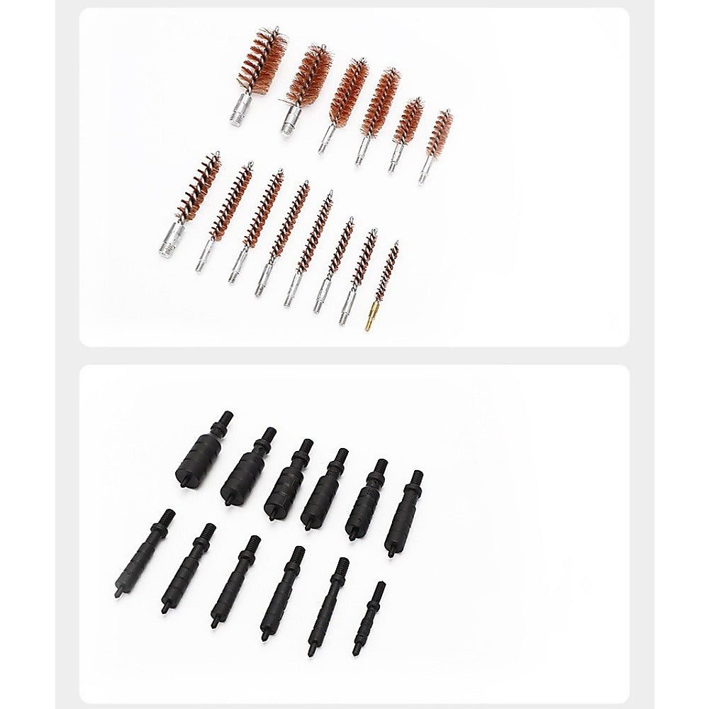 Universal Barrel All-purpose Gun Cleaning Kit for Rifle Pistol Shotgun Muzzleloader V63-847691