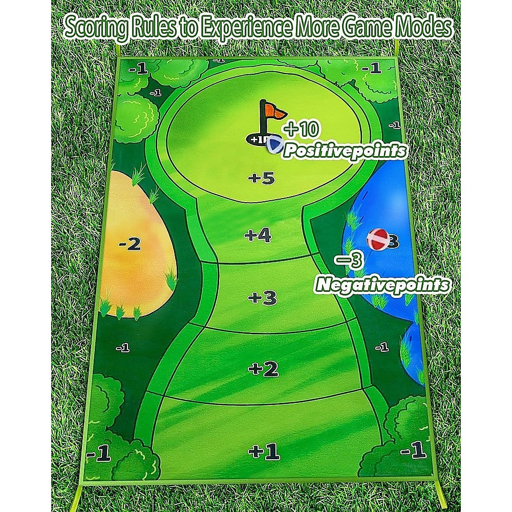Casual Indoor Golf Putting Practice Set Golf Party Game Mats V63-847711