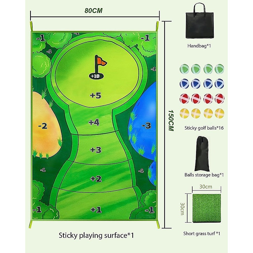 Casual Indoor Golf Putting Practice Set Golf Party Game Mats V63-847711